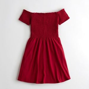 Off-the-shoulder dress